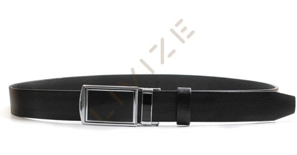 Hakiki Deri Otomatik Çekme Tokalı 3,5cm Erkek Kemeri