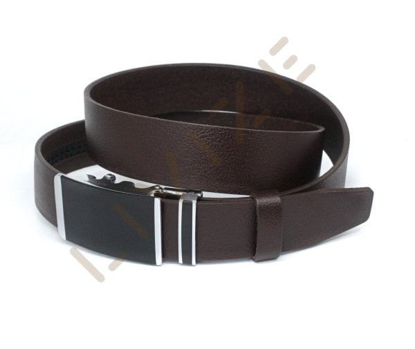 Hakiki Deri Otomatik HB Tokalı 3,5cm Erkek Kemeri