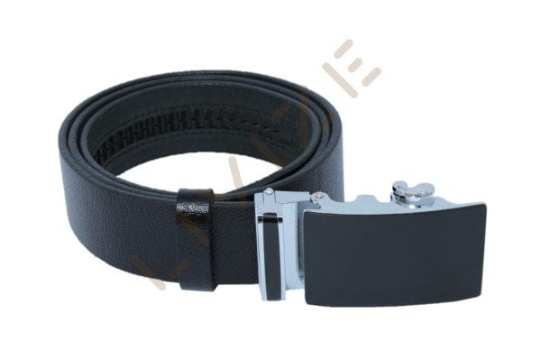 Hakiki Deri Otomatik İthal Düz Tokalı  3,5cm Erkek Kemeri
