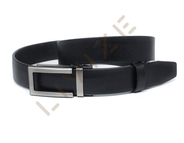 Hakiki Deri Otomatik Krom U Tokalı 3,5cm Erkek Kemeri