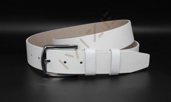 Hakiki Deri Duz Tokalı 4cm Erkek Kemeri