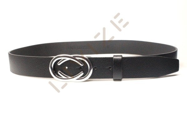 Hakiki Deri AN Gümüş Tokalı 4cm Kadın Kemeri