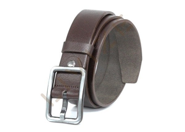 Hakiki Deri Kare antrasit Tokalı 4cm Kadın Kemeri