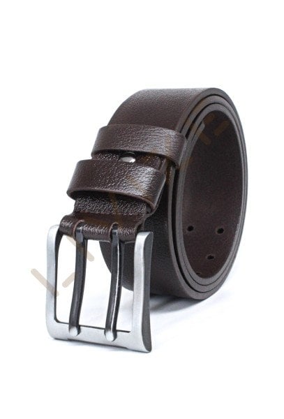 Hakiki Deri Çift Dilli 4,5 Kot Kemeri