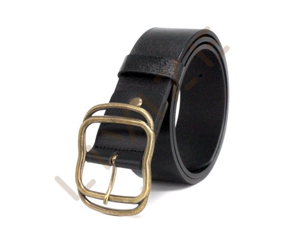 Hakiki Deri Çerçeve Tokalı 4,5cm Kadın Kemeri