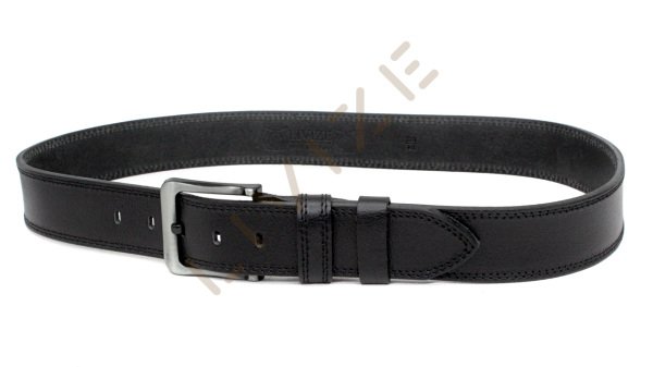 Hakiki Deri Dikişli 4,5cm Kot Kemeri