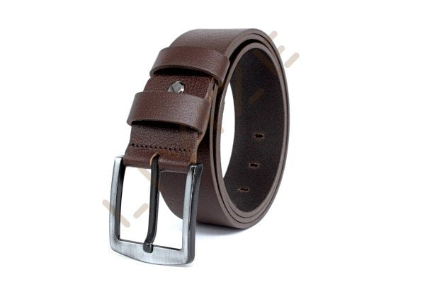 Hakiki Deri 4,5cm Kahverengi Kot Kemeri