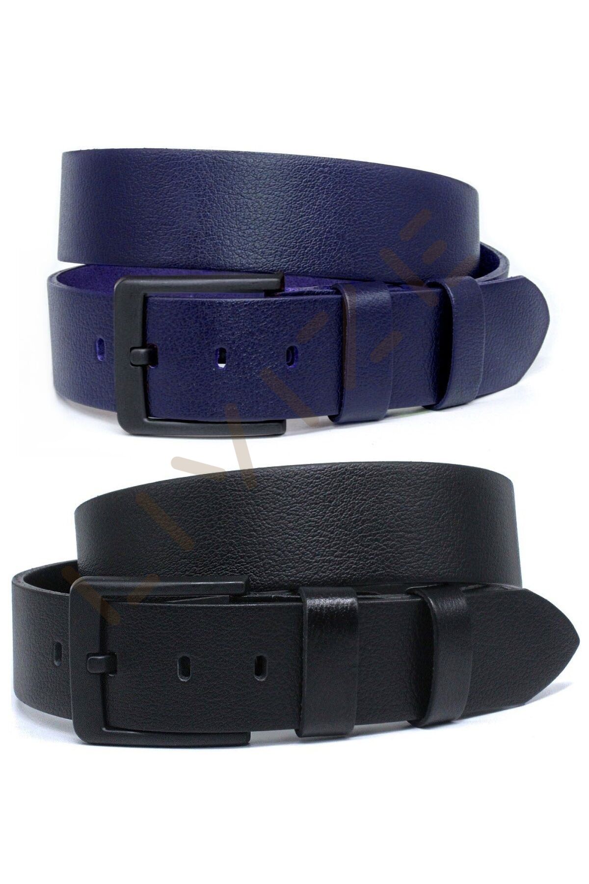 Manda Derisi Erkek Kot Kemeri 4,5 Cm