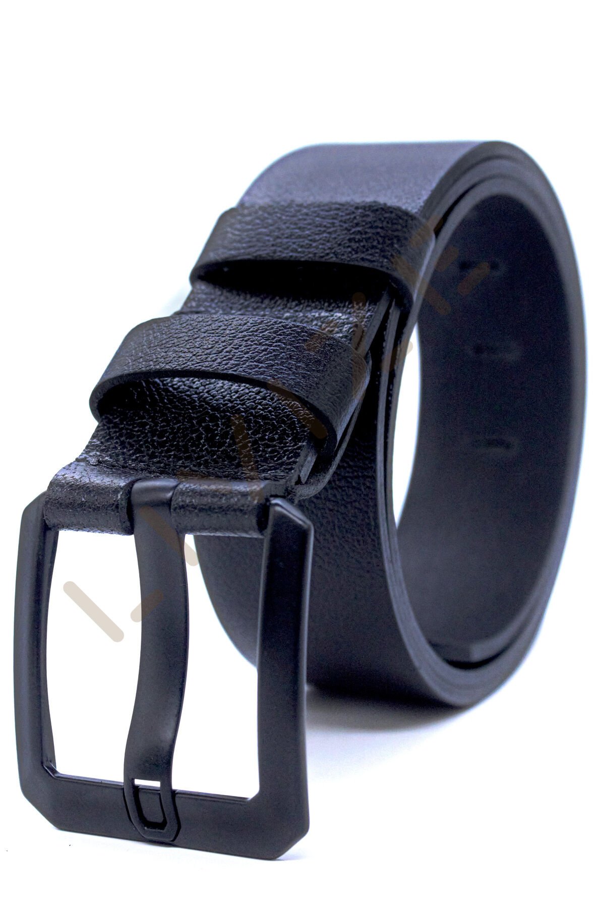 Hakiki Deri Tek Kat Manda Derisi Erkek Kot Kemeri 4,5cm