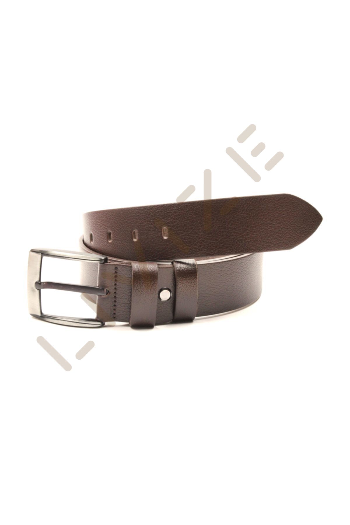 %100 Manda Derisi Erkek Kot Kemeri 4,5 Cm