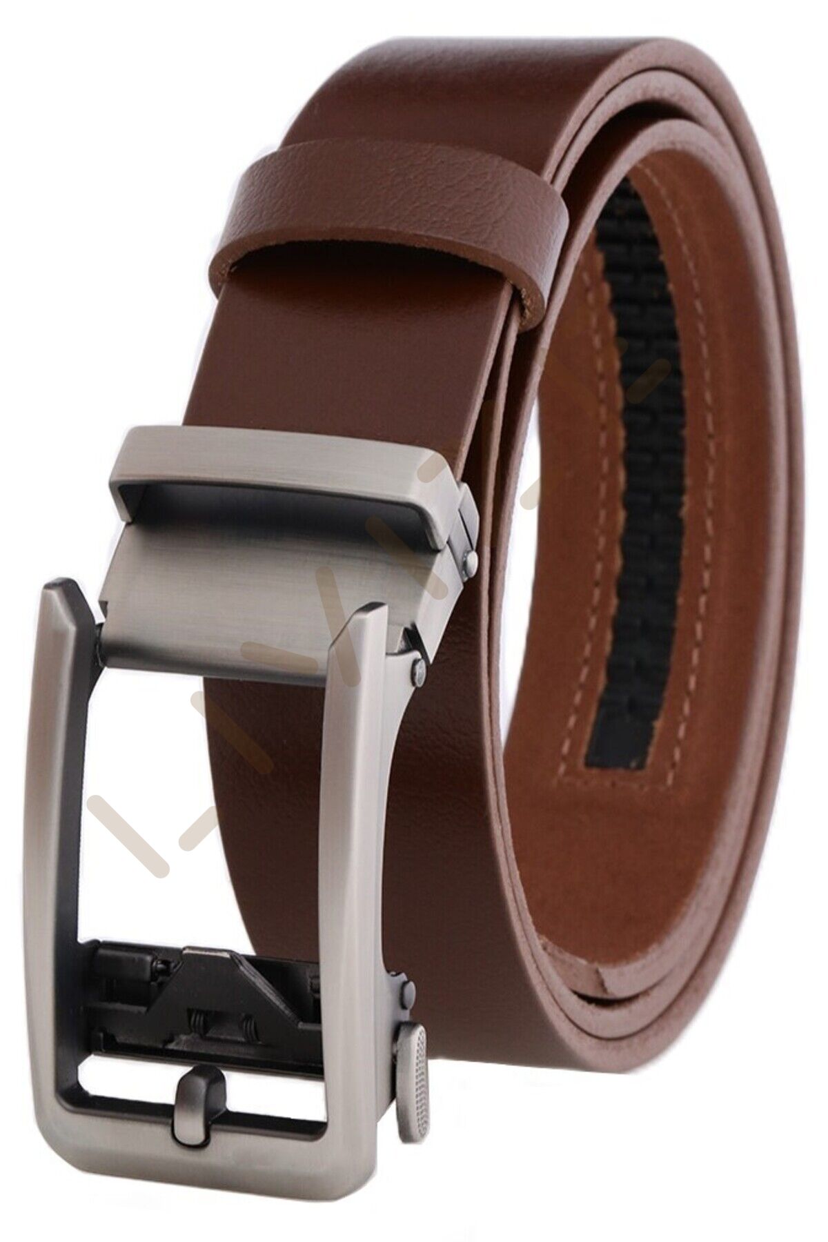 Hakiki Manda Deri Otomatik Tokalı Kemer Pimli