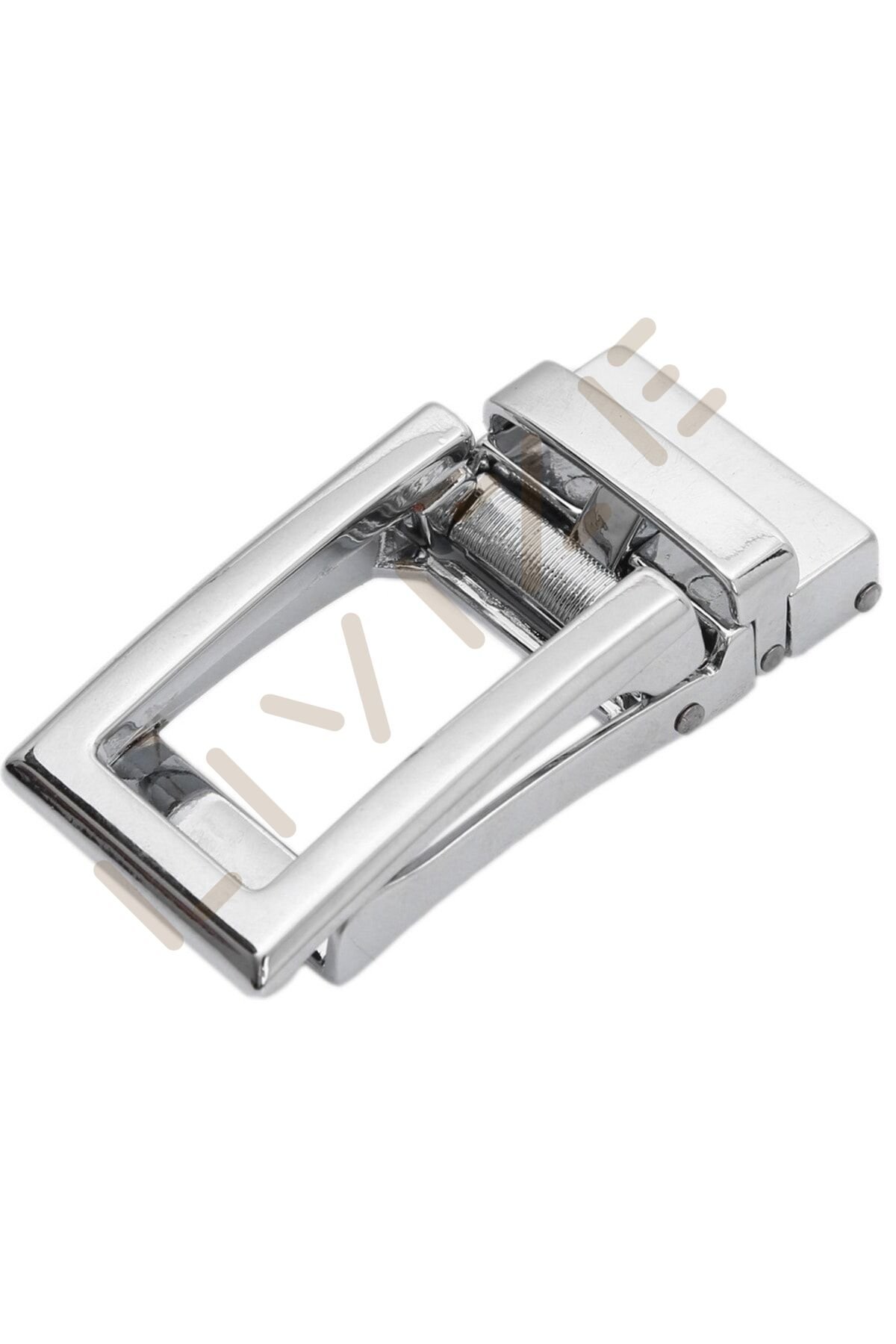 Otomatik Kemer Tokası 3,5cm Gümüş (Sadece Toka)